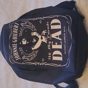 Johnny Guilbert Black Backpack NWOT